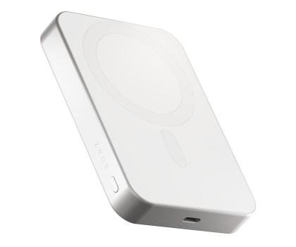 Powerbank Zens Powerbank Pro 1 Slim MagSafe Qi2 15W USB-C 10000 mAh biały